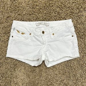 Robin’s jean shorts sz 27